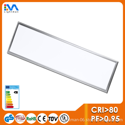 1200x300 led panel light surface mounted led flat ceiling panel light 1195x295mm